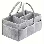 3-In-1 Portable Diaper Caddy Organizer And Car Storage