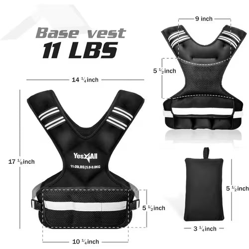 Local Adjustable Weighted Vest 4