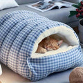 Heart Warm Cozy Cat Bed Suitable for Cats - Winter