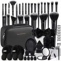 Portable Cosmetic Brush Collection-25 Brushes