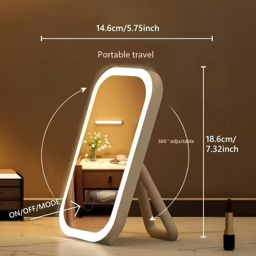 Dressing Table Mirror with Front Lighting
