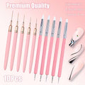 5pcs for Nail Art Liner Brushes & 5pcs for Nail Art